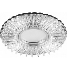 Светильник встраиваемый с белой LED подсветкой CD900 потолочный MR16 G5.3 белый  28843  Feron