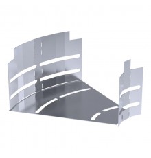 Угол горизонтальный изменяемый 0-45 градусов Стандарт INOX (AISI 316) 200х100  PR16.3622  Промрукав