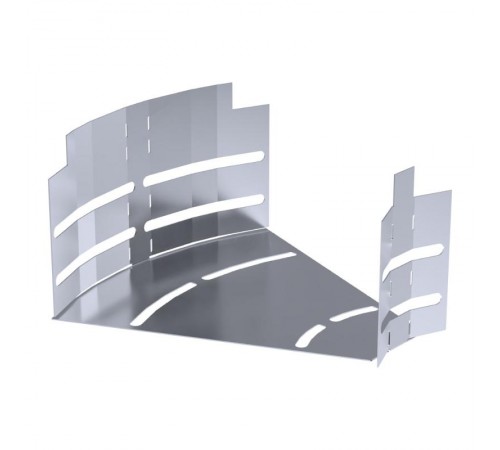 Угол горизонтальный изменяемый 0-45 градусов Стандарт INOX (AISI 316) 200х100  PR16.3622  Промрукав