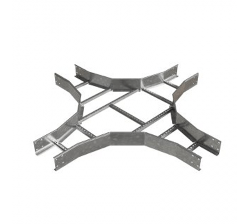 Х-разветвитель лестничный 150х400х1,2 мм R600 N  LXD150-400-1.2-R600 N  КМ - профиль