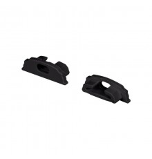 Заглушка ARH-BENT-W18 BLACK с отверстием (Arlight, Пластик)  039589  Arlight