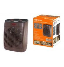 Тепловентилятор ТВ-4, "ЭКО", 2000 Вт, регул. мощн. (1200/2000 Вт), термостат, венге,  SQ2520-1307  TDM