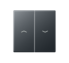 Двойная клавиша с символами "стрелки" для балансирных механизмов выключателей (кнопок), в комплекте с AS90-5HP (крепежный элемент), возможно IP44; тер