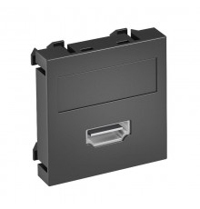 Мультимедийная рамка HDMI Modul45 (черный) (MTG-HD S SWGR1)  6104805  OBO Bettermann