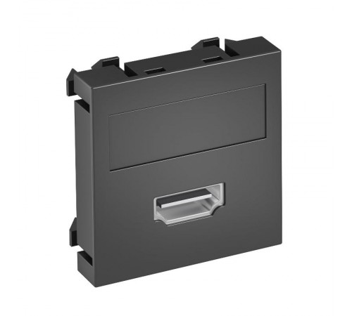 Мультимедийная рамка HDMI Modul45 (черный) (MTG-HD S SWGR1)  6104805  OBO Bettermann