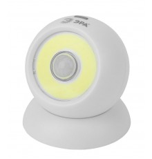 Светильник пушлайт (подсветка) SB-802 "Сфера-2" [5Вт. COB, 3xAAA, датчик движения, магнит, бл.]  Б0036608  ЭРА