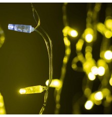 Светодиодная гирлянда ARD-EDGE-CLASSIC-2400x600-CLEAR-88LED-FLASH Gold (230V, 6W) (Ardecoled, IP65)  031186  Arlight