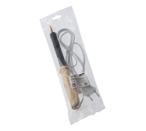 Паяльник с деревянной рукояткой ЭПСН 230 В 100 Вт (100/2400)  Б0046955  ЭРА