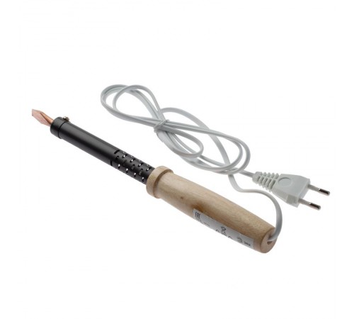 Паяльник с деревянной рукояткой ЭПСН 230 В 100 Вт (100/2400)  Б0046955  ЭРА