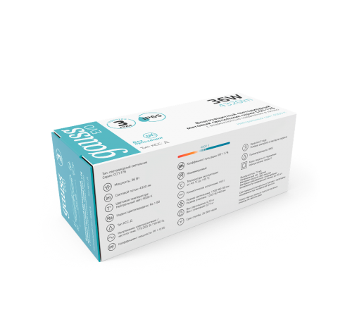 Светильник светодиодный промышленный линейный ССП-176 EVO IP65 1200*76*66 36W 3950lm 4000K мат соед.в линию 1/12  864425236  Gauss