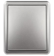 Переключатель Эксперт 11-1203-03 10АХ-250В IP2 ОУ Алюминий  Б0062990  ЭРА