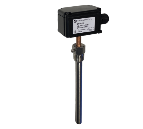 Датчик температуры погружной, -50...+150°С Pt1000 200мм с гильзой 150мм  SPTP200  SE