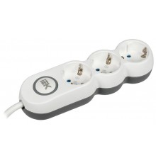 Удлинитель У03В 3 места 2P+PE/1,5м 3х1,5мм2 16А/250В UNO  WYP53-16-03-D15-ZK  IEK