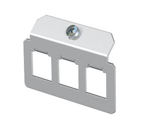 Суппорт для установки модулей в монтажную рамку MTU тип F (сталь) (MTM 3F)  7407833  OBO Bettermann