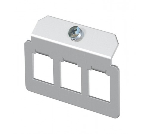 Суппорт для установки модулей в монтажную рамку MTU тип F (сталь) (MTM 3F)  7407833  OBO Bettermann