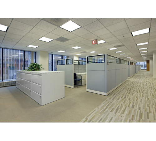 Светильник светодиодный потолочный PPL 595/U Opal 36w 6500K IP40 (100mA 19мм) (уп.4*1шт.) .5005327С  Jazzway