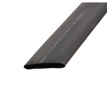 Термоусаживаемая трубка двухстенная клеевая 50,8/25,4 мм черная (уп. 2 шт. по 1 м.)  26-2110  REXANT