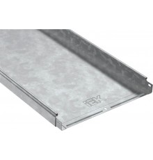 ESCA Лоток неперфорированный 50х400х2000 HDZ  CLN10-050-400-2-M-HDZ  IEK