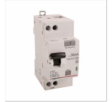 Выключатель автоматический дифференциального тока RX3 1п+N 32А C 30мА тип AC  419402  legrand