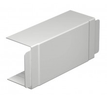 Крышка Т-образной секции кабельного канала WDK 100x130 мм (ПВХ,светло-серый) (WDK HK100130LGR)  6183166  OBO Bettermann