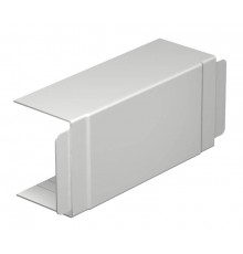 Крышка Т-образной секции кабельного канала WDK 100x130 мм (ПВХ,светло-серый) (WDK HK100130LGR)  6183166  OBO Bettermann