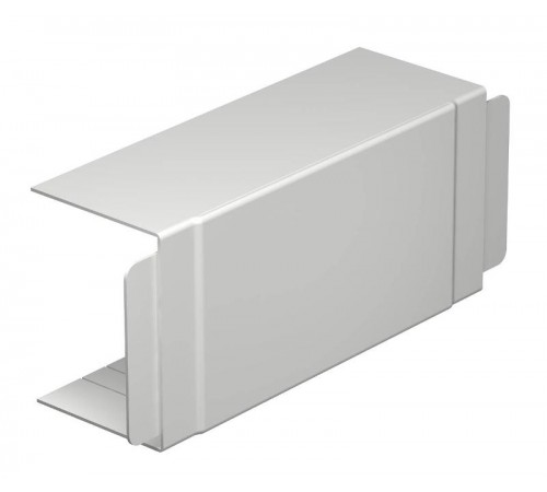 Крышка Т-образной секции кабельного канала WDK 100x130 мм (ПВХ,светло-серый) (WDK HK100130LGR)  6183166  OBO Bettermann