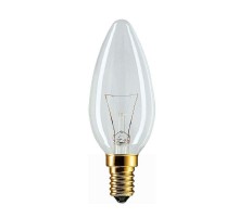 Лампа накаливания ЛОН Stan 40W E14 230V B35 CL 1CT/10X10  926000006814  PHILIPS