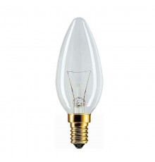 Лампа накаливания ЛОН Stan 40W E14 230V B35 CL 1CT/10X10  926000006814  PHILIPS