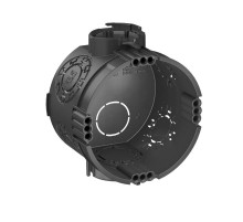 Монтажная коробка для твердых стен, 60mm, H46mm, 7 вводов, без галогена, 25 шт в уп  2003700  OBO Bettermann