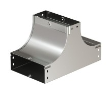 Т-Ответвитель вверх TS осн.150 в комплекте с крепежными элементами и соединительными пластинами, необходимыми для монтаж  37203K  DKC