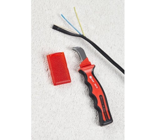 Нож для снятия изоляции с пяткой 1000V WS-31 EKF Professional  ws-31  EKF