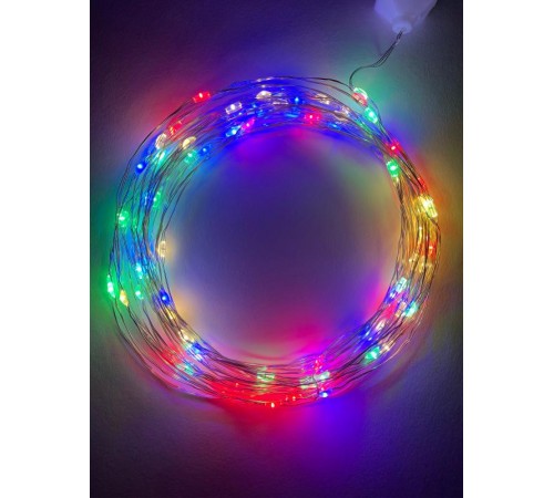 Гирлянда светодиодная  Нить 10 м мультиколор ENIN -10NM   220V IP20 (100/1800)  Б0047965  ЭРА