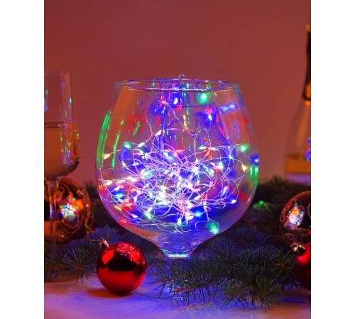 Гирлянда светодиодная  Нить 10 м мультиколор ENIN -10NM   220V IP20 (100/1800)  Б0047965  ЭРА