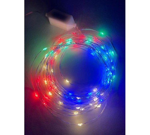 Гирлянда светодиодная  Нить 10 м мультиколор ENIN -10NM   220V IP20 (100/1800)  Б0047965  ЭРА