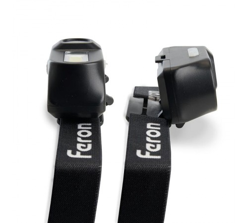 Фонарь налобный светодиодный аккумуляторный 14REDs IP44, пластик, TH2309  41713  FERON