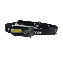 Фонарь налобный светодиодный аккумуляторный 14REDs IP44, пластик, TH2309  41713  FERON