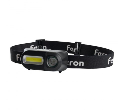 Фонарь налобный светодиодный аккумуляторный 14REDs IP44, пластик, TH2309  41713  FERON