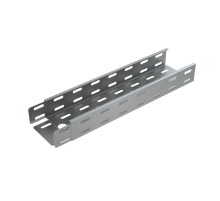 Лоток перф. 50х100х1,0 L2500 мм "Быстрый монтаж"  LP50-100-1.0-2500  КМ-Профиль