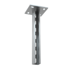 Страт-стойка усиленная 41х41 L1100 мм s:2,5  PSTPH41*1100  КМ-профиль