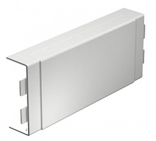 Крышка T-образной секции кабельного канала WDK 40x110 мм (ПВХ,белый) (WDK HK40110RW)  6192572  OBO Bettermann