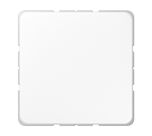 Крышка без отверстий, фиксация защёлкиванием, для произвольных вырезов (либо использование в качестве заглушки), возможно IP44; термопласт; белый; CD5