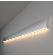 Светильник светодиодный накладной линейный односторонний128см 25W 3000K матовое серебро (101-100-30-128)  a041483  Elektrostandard