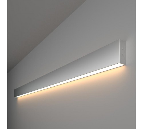 Светильник светодиодный накладной линейный односторонний128см 25W 3000K матовое серебро (101-100-30-128)  a041483  Elektrostandard