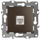 Розетка информационная 12-3107-13 RJ45,  бронза  Б0019351  ЭРА