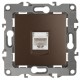 Розетка информационная 12-3107-13 RJ45,  бронза  Б0019351  ЭРА