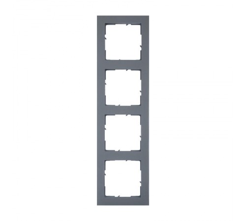 SUNO Рамка декоративная универсальная 4-постовая Цвет "Плюмаж"  721544  Legrand