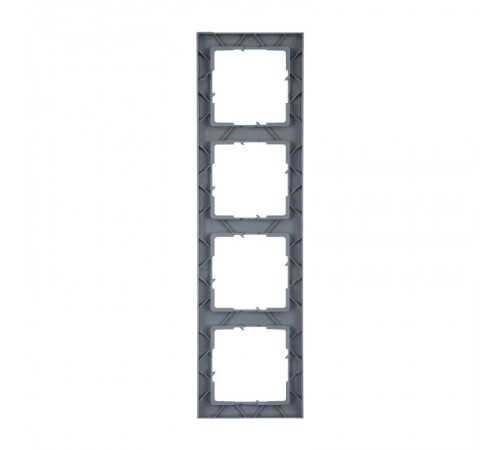 SUNO Рамка декоративная универсальная 4-постовая Цвет "Плюмаж"  721544  Legrand