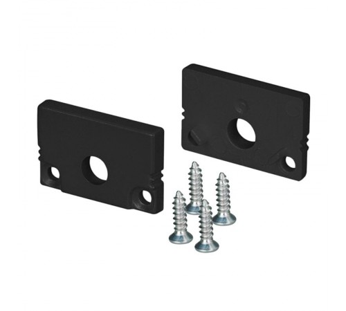 Заглушка SL-SLIM20-H13 BLACK с отверстием (Arlight, Пластик)  037513  Arlight