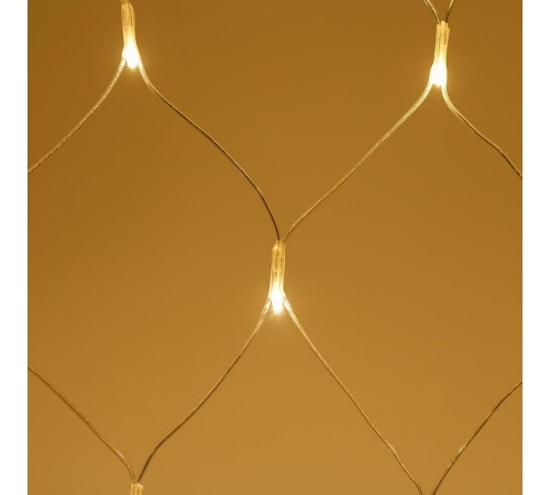 Светодиодная гирлянда ARD-NETLIGHT-HOME-1500x1500-CLEAR-150LED Warm (230V, 12W)  024674  Arlight