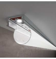 Профиль алюминиевый накладной для светодиодной ленты LL-2-ALP010 (под ленту до 10mm)  a041815  Elektrostandard